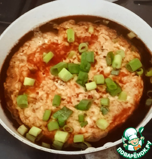 Омлет с крабом (по мотивам Теншинхан) Омлет с крабом (по мотивам Теншинхан)