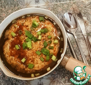 Омлет с крабом (по мотивам Теншинхан) Омлет с крабом (по мотивам Теншинхан)