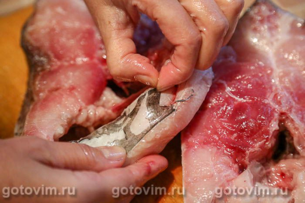 Жареный морской сом Жареный морской сом