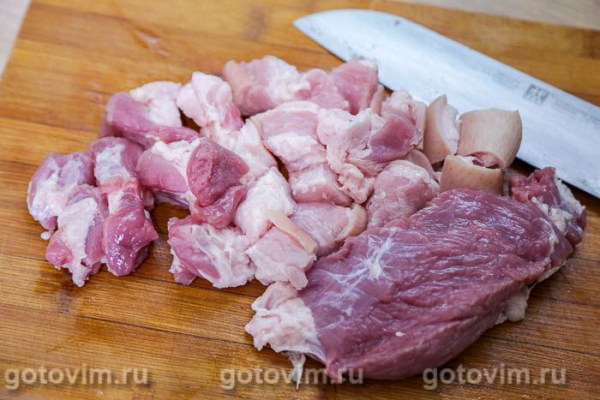 Плов из свинины с булгуром в мультиварке