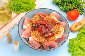 Мясо в аэрогриле