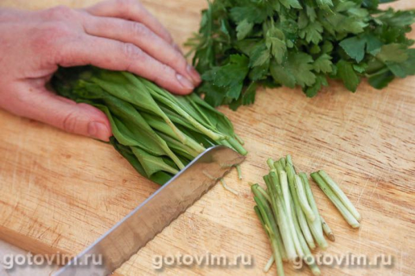Песто из черемши