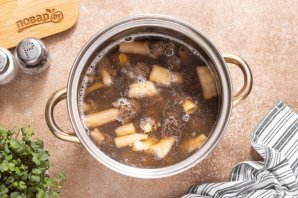 Сморчки в сметане