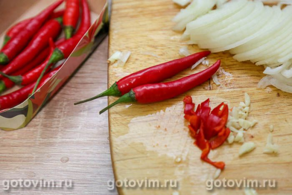 Стир‑фрай из свинины с овощами в мультиварке