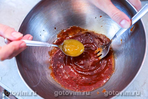 Свиные ребрышки на решетке
