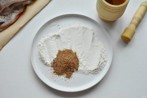 Жареный чебак