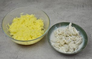Вареники с картошкой и салом