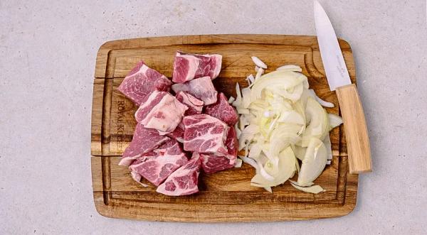 Шашлык из свиной шейки по-кубански, пошаговый рецепт с фото на 980 ккал
