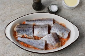 Минтай в духовке