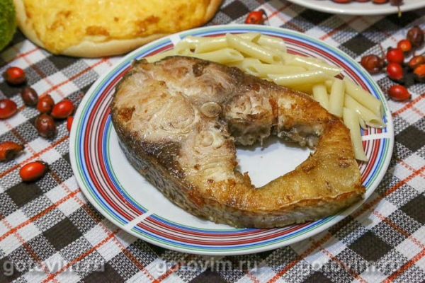 Жареный морской сом Жареный морской сом