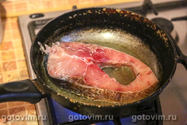 Жареный морской сом Жареный морской сом