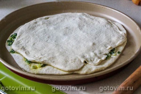 Пирог чуду с зеленью