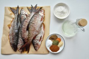Жареный чебак