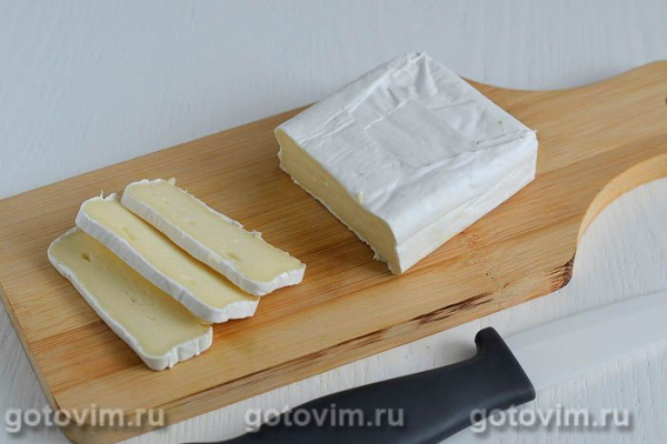 Закуска из запеченной тыквы с сыром камамбер Закуска из запеченной тыквы с сыром камамбер