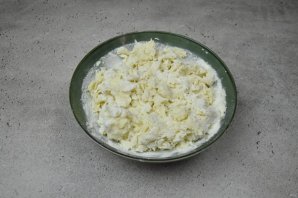 Вареники с картошкой и салом