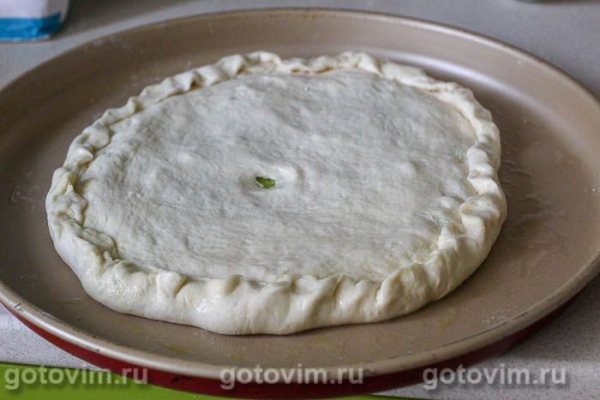 Пирог чуду с зеленью
