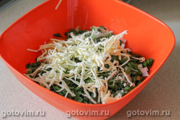 Пирог чуду с зеленью