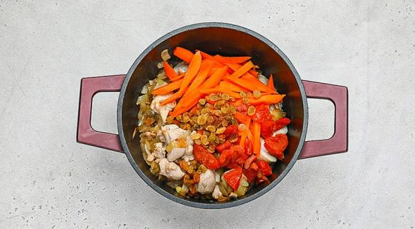 Шах-плов с курицей в лаваше, пошаговый рецепт с фото на 651 ккал