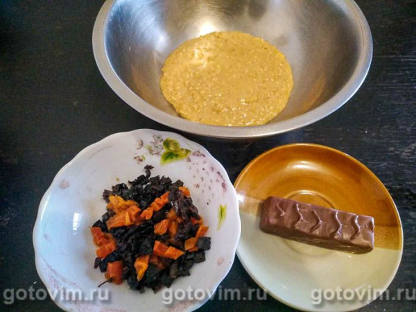 Домашнее овсяное печенье с шоколадом и сухофруктами